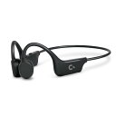 CROWD AUDIO 4GBメモリー内蔵 骨伝導イヤホン EP-03 | 12時間連続再生 Bluetooth イヤホン 急速充電 Type-c マイク内蔵 メモリ内蔵 防水規格 耳を塞がない IPX5 防水 防汗 耳掛け 軽量 ヘッドセット スポーツ ランニング 日本語取説付