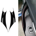 ZdeduoCar BMW向け 専用設計3シリーズF30 F31 F34 F80(2012-2018)4シリーズF32 F33 F36 F82 F83(2014-2017)ピアノ ブラックドアハンドルカバー、用内部ドアハンドルカバー 左右1個ずつ(ピアノ ブラック)