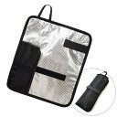 Onedam ワンダム ヘアアイロン ポーチ ケース 耐熱 熱いまま収納 携帯 持ち運び 旅行 OP-002(ブラック)