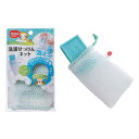 ダイヤ (Daiya) 洗濯せっけんネット 泡立てネット 横10cm×縦15cm 泡立て ブラッシング生地 手洗い 部分洗い 靴 シャツ 上履き ユニフォーム 襟 汗 泥 汚れ 洗浄 ひも付き 石鹼ケース 洗濯石けん 固形 057366