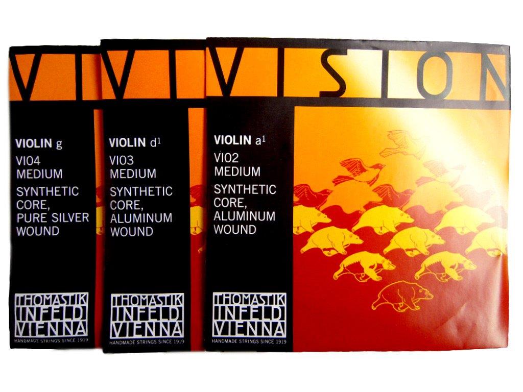 バイオリン弦 Thomastik Vision/ヴィジョン 4/4サイズ用 A/D/G線set