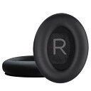 Bose(ボーズ) QC45 ヘッドホン対応 交換用イヤーパッド 互換イヤークッション ヘッドホンカバー 高密度メモリーフォーム ソフトプロテインレザー 音漏れ防止 Bose Headphones Replacement Ear Pads Cushion Bose QuietComfort 45 headphones –ブラック (Black)