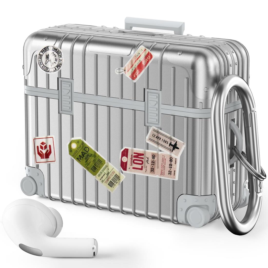 V-MORO AirPods Pro ケース (2022/2019)用 Airpods Pro第2世代用 エアーポッツプロ カバー TPU+PC2重保護 キャリ...