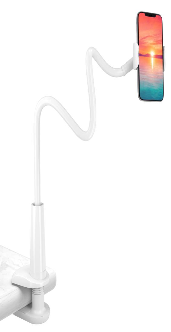 【強化版】 スマホ スタンド 携帯スタンド スマートフォン すまほすたんど 寝ながら 授業 スマホアーム フレキシブル 360回転 土台強化 安定性 ベット 4〜7インチに多機種対応