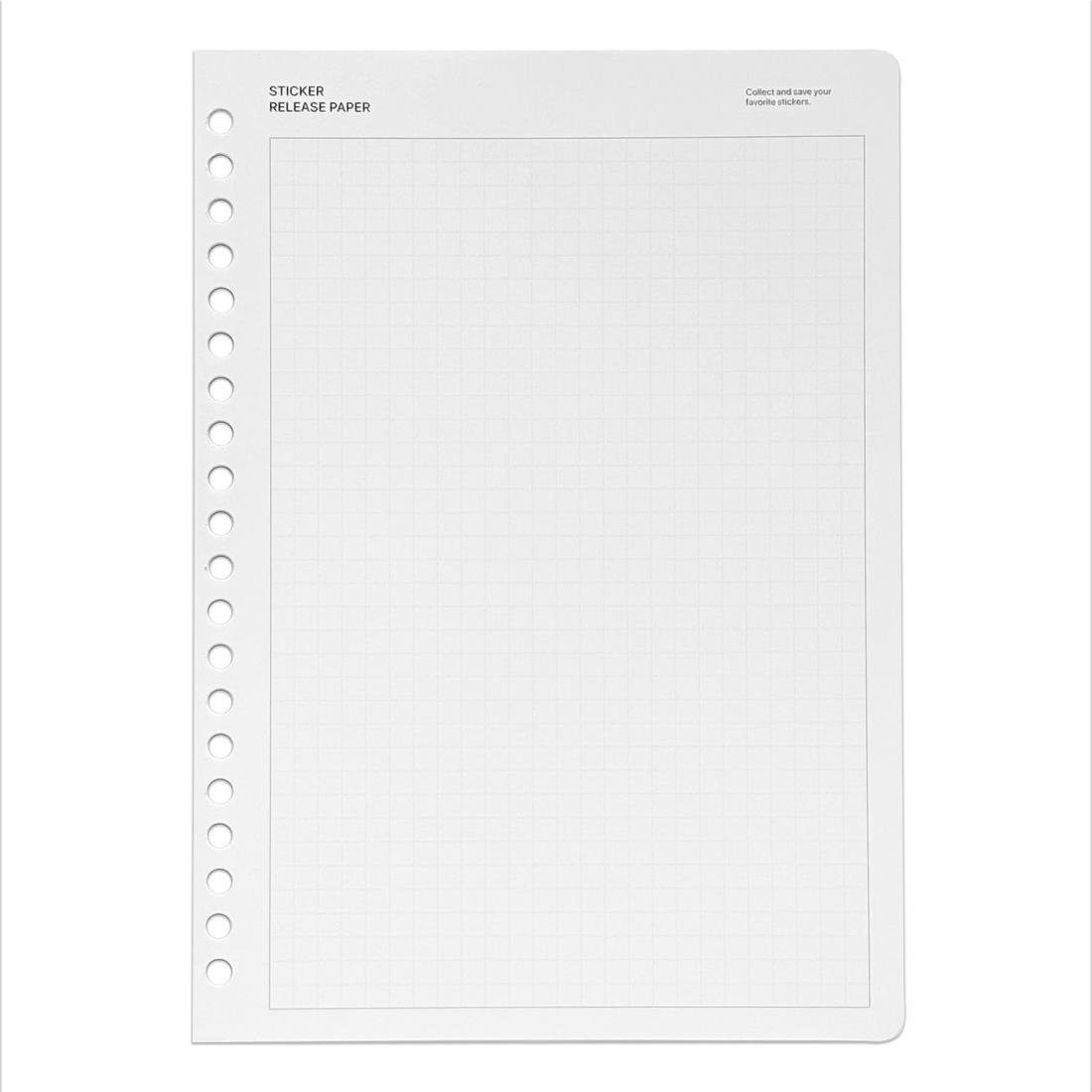 ラコニック ルーズリーフ シール台紙 A5 3枚セット FLEX LFX-E08