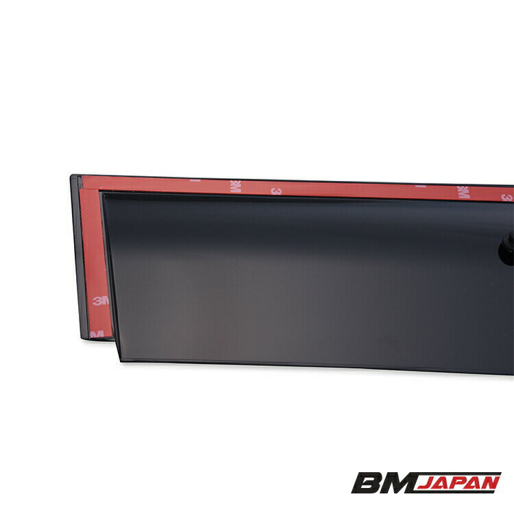 セレナ C27 2016(H28).8 - ドアバイザー 雨よけ 金具＆両面テープのW固定 フロント リア 4枚セット 外装 ウィンドウ カスタム ドレスアップ 車用品 カーパーツ