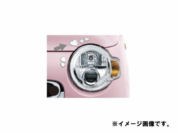 メール便可　DAIHATSU ダイハツ 純正用品 Mira Cocoa ミラ ココア フロントデカール(ハート) 08230-K2041