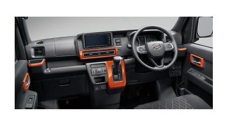 DAIHATSU ATRAI　ダイハツ アトレー【S700V S710V】　インテリアパネルセット【オレンジ】[08170-K5012]