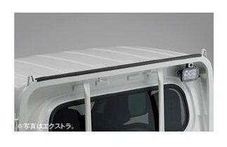 DAIHATSU HIJET TRUCK　ダイハツ ハイゼットトラック【S500P S510P】　ガードフレームプロテクター(ゴム)[08400-K5074]