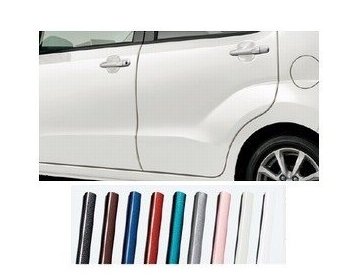 ダイハツ ムーヴカスタム【LA150S LA160S】　スタイリッシュドアエッジモール【スカイブルーメタリック】[08400-K2250-W6]