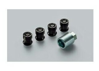 ホンダ Nボックス【JF5 JF6】　アルミホイール用ホイールロックナット(マックガード社製)【ブラック】[08W42-TEA-001]