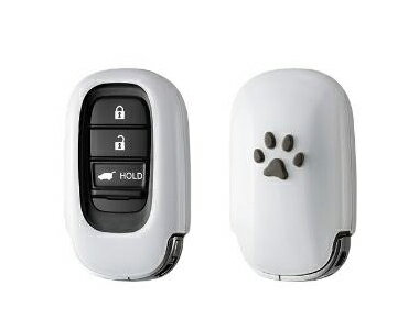 HONDA N-BOX　ホンダ Nボックス【JF5 JF6】　ペットキーカバー(肉球)【しろ】[08Z41-PM4-020]