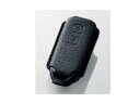 メール便可 ホンダ Nバン【JJ1-100/200/300/400 JJ2-100/200/300/400】 キーカバー(本革製)【ブラック×ブラックステッチ】