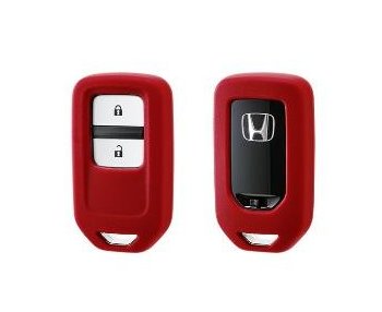 メール便可　HONDA WR-V　ホンダ ダブリューアールブイ【DG5】　キーカバー(シリコン製)【スポーティーレッド】[08U08-PT5-010]