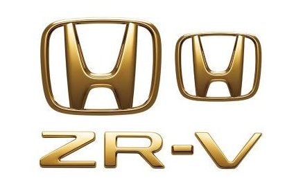 HONDA ZR-V　ホンダ ZR-V【型式は商品仕様確認】　ゴールドエンブレム(Hマーク2個＋車名エンブレム)[08F20-3V0-000]