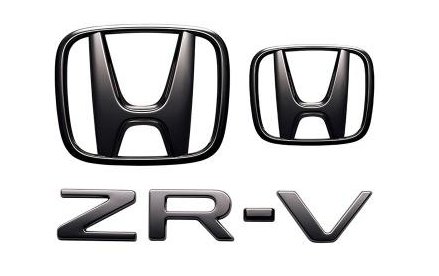 HONDA ZR-V　ホンダ ZR-V【型式は商品仕様確認】　ブラックエンブレム(Hマーク2個＋車名エンブレム)[08F20-3V0-000B]