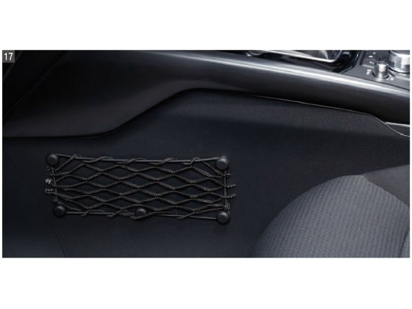 メール便可　純正アクセサリー　マツダ　CX-5　KF　H28.11～　インテリア　メッシュポケット　G33CV1530D