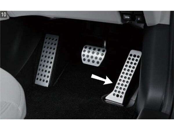 純正アクセサリー　マツダ　CX-8　KG　H29.12～　ドレスアップ　アルミペダル　アクセルペダル　B45BV9..