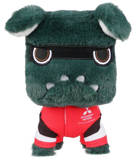 【レーシング仕様だっこデリ丸。】デリカミニ公式キャラクター！RALLIART'23 だっこサイズ でりまる デリ丸 みつびし 犬 インテリア 三菱 TS14810 プレゼント 誕生日 誕生日プレゼント 贈り物 ギフト ぬいぐるみ おもちゃ グッズ 置き物のサムネイル