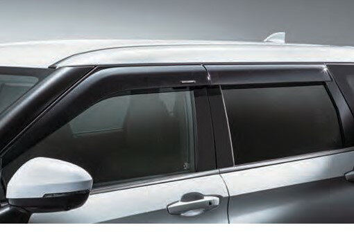 【三菱純正】アウトランダー GN0W 純正アクセサリー エクシードバイザー 1台分セット MZ562930