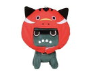 ご当地デリ丸。 【福島県 あかべこ】 デリカミニ公式キャラクター でりまる ぬいぐるみ インテリア 三菱 ※てのりデリ丸。とセット商品です。(2)