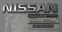 メール便可 日産純正 スカイライン GT-R BNR32 R32 GTR GTS GTST GTS-4 NISSAN リアエンブレム純正品番84891-01U00