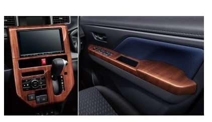 SUBARU JUSTY　スバル ジャスティ【M900F M910F】　インテリアパネルセット【ファインウッド調】[08170F1047]