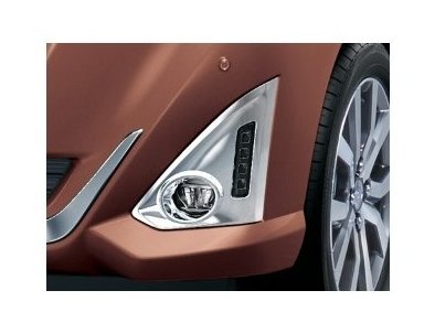 SUBARU JUSTY　スバル ジャスティ【M900F M910F】　フォグランプガーニッシュ(メッキ)[08400F1033]