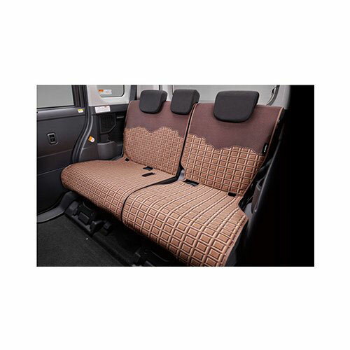 SUBARU JUSTY スバル ジャスティ【M900F M910F】 シートエプロン(後席用)【チョコ柄】[08220F1096]