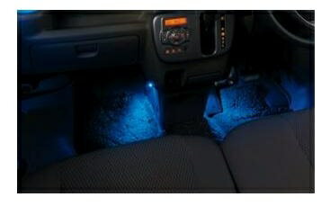 SUZUKI EVERY WAGON　スズキ エブリィワゴン【DA17V DA17W】　フロアイルミネーション(フロント＆リヤセット)[99213-64P42]