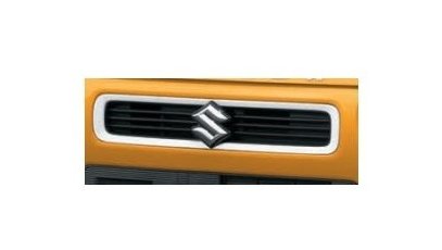 SUZUKI HUSTLER　スズキ ハスラー【MR52S MR92S】　フロントグリルガーニッシュ【ホワイト】[9912A-59S00-26U]