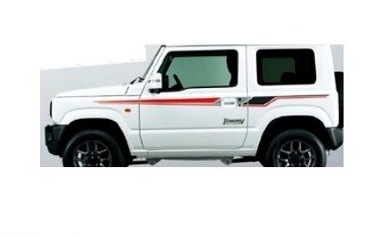 SUZUKI Jimny　スズキ ジムニー【JB64W】　サイドデカール(左右セット)【リバイバルB】[99230-77R00-002]