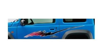 SUZUKI Jimny SIERRA　スズキ ジムニーシエラ【JB74W】　サイドデカール(左右セット)【リバイバルA】[99230-78R00-001]