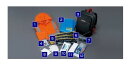 【純正】TOYOTA ALPHARD トヨタ アルファード【GGH30W GGH35W AGH30W AGH35W AYH30W】 車載防災セット[08237...
