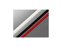 トヨタ クラウン【TZSH35 AZSH35】 ドアエッジプロテクター(樹脂製)(2本入)(フロント)【シルバーメタリック】08174-00030-B1