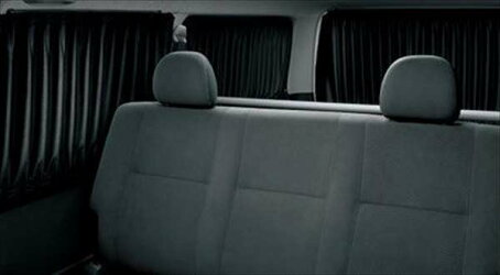 トヨタ純正用品　ハイエース　KDH200系 TRH200系　2020.05〜　室内カーテン（プリーツタイプ）　ワイドボディ　08232-26040-C0