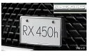 LEXUS レクサス 純正 アクセサリー パーツ RX450hL RX450h RX300 メッキナンバーフレーム（フロント リヤ）＆ロックボルト（ロゴ入り）セット