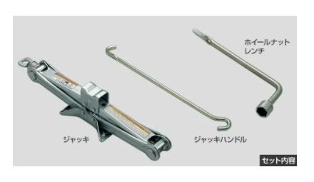 TOYOTA VOXY　トヨタ ヴォクシー【ZWR90W ZWR95W MZRA90W MZRA95W】　ジャッキ＆レンチ[09105-V1010/64993-V1030]