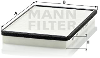 MANN　エアコンフィルター　（ボルボ／S70）　CU　2650　【型式：8B5234・8B5244・8B5252・8B5254　初年：97/02-00/12】