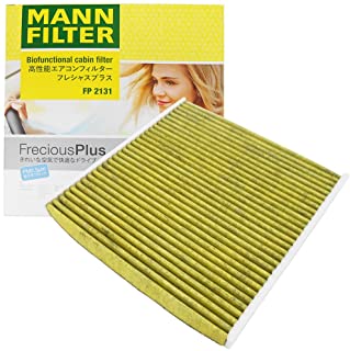 MANN　エアコンフィルター　高性能　FP　2131　活性炭入り　天然ポリフェノール配合（三層構造）