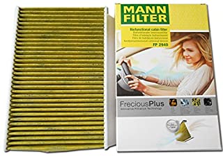 MANN　エアコンフィルター　フォード　(フォーカス　'04　(DA3)・カブリオレ)　FP2440　脱臭活性炭　ポリフェノール配合(三層構造)