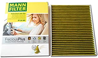 MANN　エアコンフィルター　高性能　(フォルクスワーゲン/ゴルフ)　FP　26　009　フレシャスプラス　天..