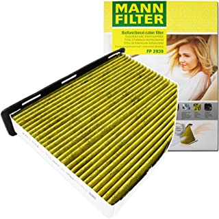 MANN　エアコンフィルター　FP2939　フォルクス　ワーゲン　ゴルフ　ザ　ビートル・ジェッタ　脱臭活性炭　ポリフェノール配合(三層構造)　左ハンドル用