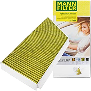MANN　エアコンフィルター　プジョー　FP3448　脱臭活性炭　ポリフェノール配合(三層構造)