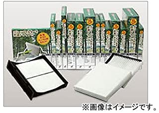 ●カーエアコン用クリーンフィルター ●【集塵力】「不織布＋静電不織布」：不織布が粗いホコリをがっちりブロック。　更に静電不織布(エレクトレット)が静電気の力で細かいホコリまで逃さずキャッチ。　車外の粉塵、車内のホコリを取ります。 ●【交換の目安】：快適な車内空間にはクリーンフィルターの定期交換が必要です。　季節に関わらず年1回(または15,000km)の定期交換をお勧めします。　※車種適合の詳細はメーカーHPなどでご確認の上お買い求めください。