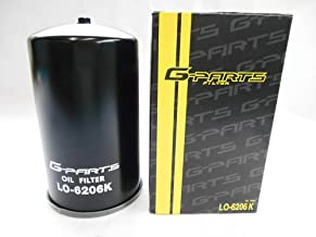 G-PARTS オイルフィルター （日野／レンジャー FT） LO-6206K 【型式：KK-FT1JHDA F/NO 0-10040 初年：99/03-01/06】 〈参考適合車種〉※適合に関して、お求め前にメーカーにご確認下さい。同一車種・年式によってもグレードによって適合しない場合があります。