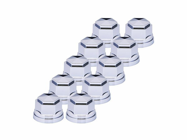 JETイノウエ　ナットカバー　39L　33MM　ABS　10個入　角型　500574