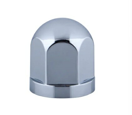 JET　INOUE/ジェットイノウエ　丸型ハブナットカバー　クロームメッキ　22mm　主に大型車用　500634