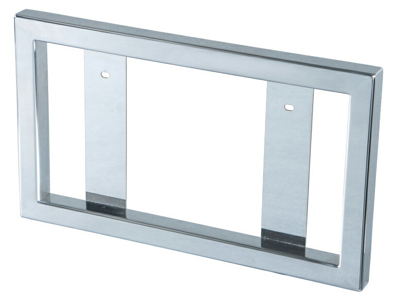 JET　INOUE/ジェットイノウエ　ナンバープレート枠　25mm角　中型用　501120