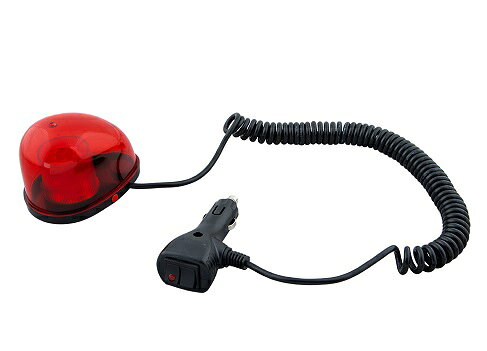稼働電圧 DC12V/24V車共用 定格　レッド 12V/MAX0.27A、24V/MAX0.18A 本体サイズ 約91×62×高さ67mm、重量：約92g コード長さ 約3m 防塵防水 IP65相当 ※保安基準など自動車関連法には抵触しないようご使用ください。